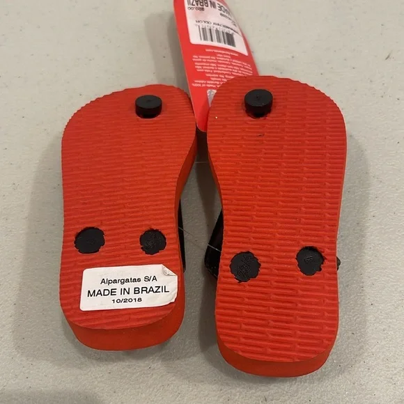 NWT Super Mario Bros Havaianas Toddler Flip Flop Size 23-24 - Picture 3 of 11